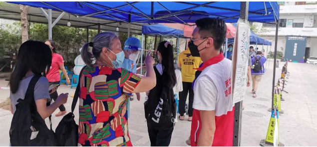 有序有爱有温度，T.I.T双鱼文体园助力南石头街道核酸检测