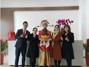 优服务，促发展，广州轻工集团高德娱乐公司深入各园区企业开展新春走访活动